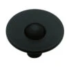 Liberty 1-3/8" Asian Hub Knob Flat Black