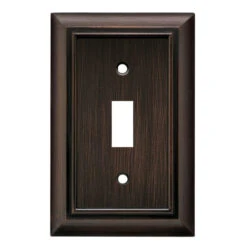 Liberty Architectural Single Switch Wall Plate Venetian Bronze