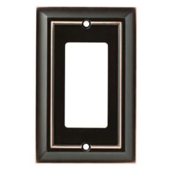 Liberty Architectural Single Decorator Wallplate Oil Rubbed Bronze