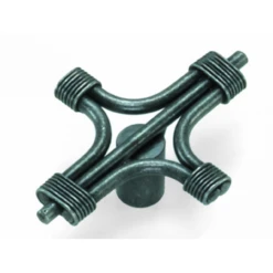 2" Nantucket Steel Cable Knob Pewter