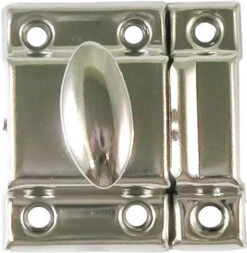 Old Fashion Kitchen Cupboard Turn Nickel Plated