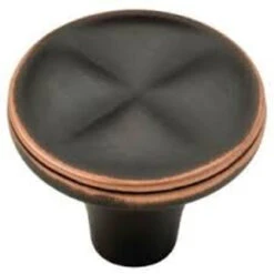 Liberty 1-1/4" Pillowed Knob Bronze With Copper Highlights