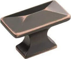 Liberty 2-5/16" Bungalow Knob Oil Rubbed Bronze Highlighted