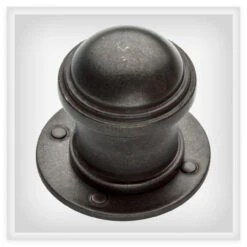 Liberty 1-1/2" Industrial Round Knob Soft Iron