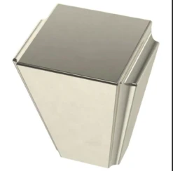 Liberty 1-1/8" Modern Notched Knob Polished Nickel