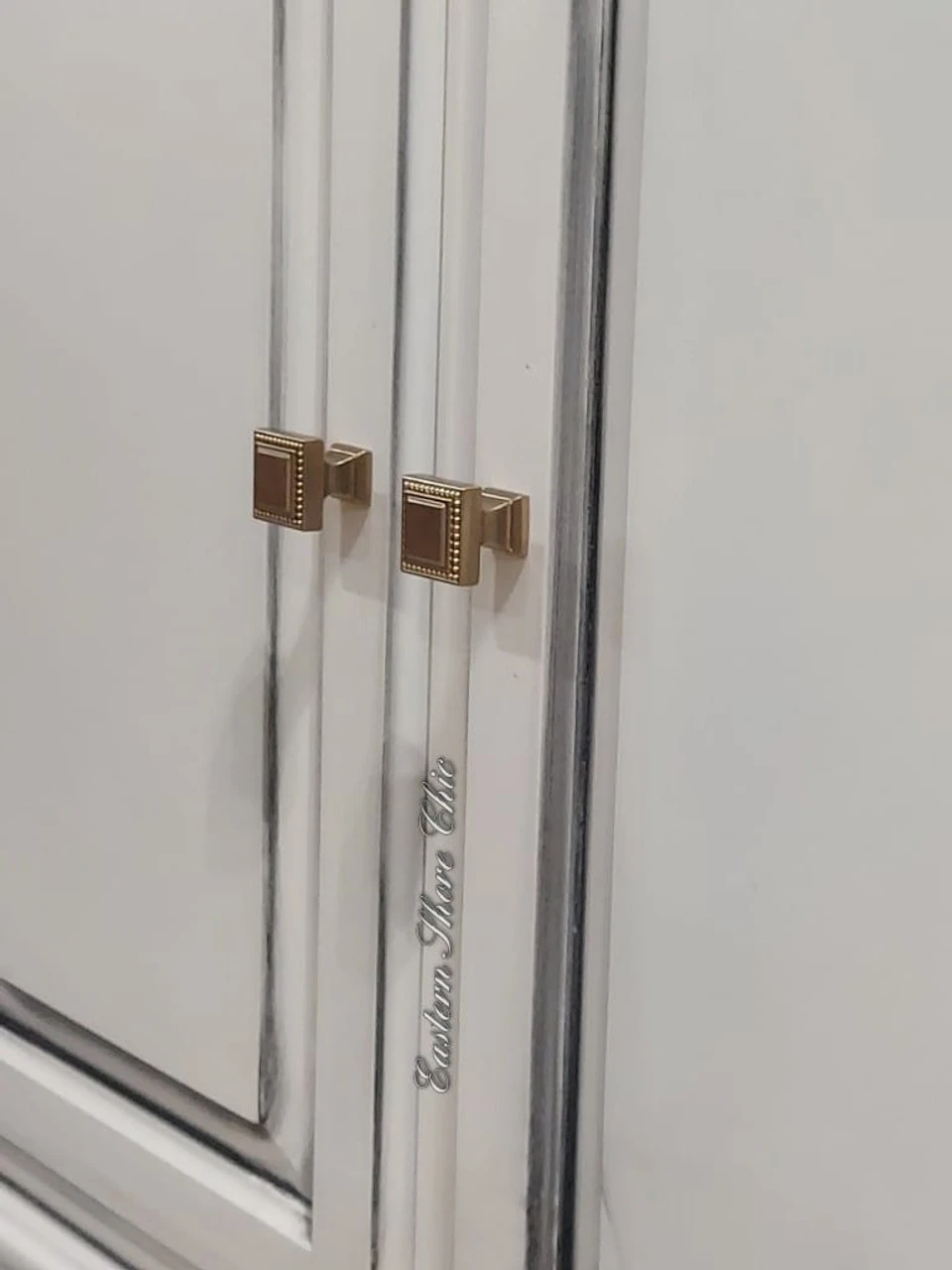 1" Elegant Beaded Knob Champagne Bronze 3 1" Elegant Beaded Knob Champagne Bronze - Image 3