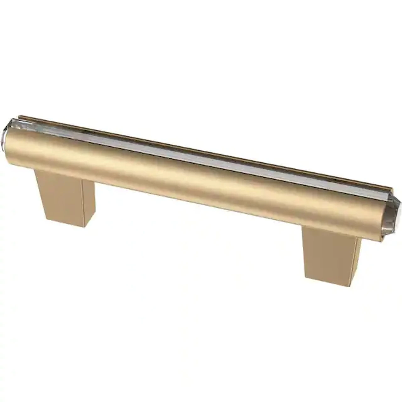 Liberty 3" Clear Acrylic Accent Bar Pull Champange Bronze 1 Liberty 3" Clear Acrylic Accent Bar Pull Champange Bronze
