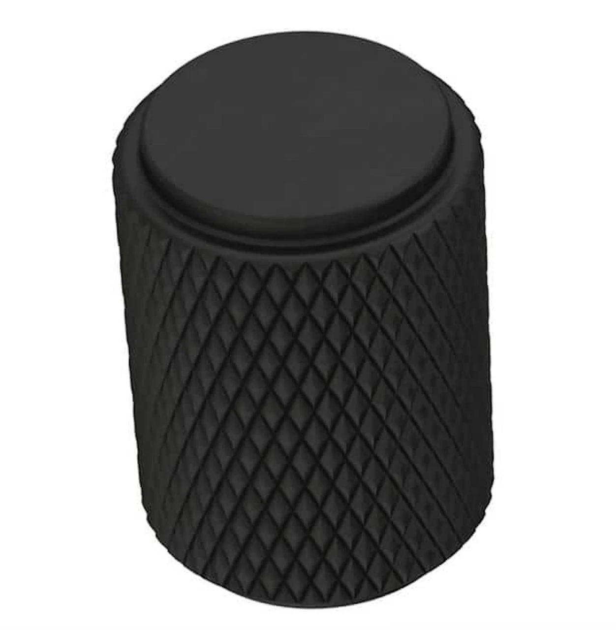 Liberty 11/16" Knurled Round Knob Flat Black 1 Liberty 11/16" Knurled Round Knob Flat Black