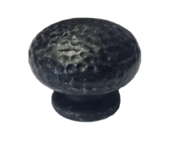 Liberty (25-Pack) 1-1/2" Hammered Knob Tumbled Gun Metal