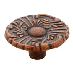 Liberty 1-1/2" Provincial Round Knob Sponged Copper