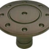 Liberty 1-3/8" Southwestern Ring & Dot Knob Venetian Bronze