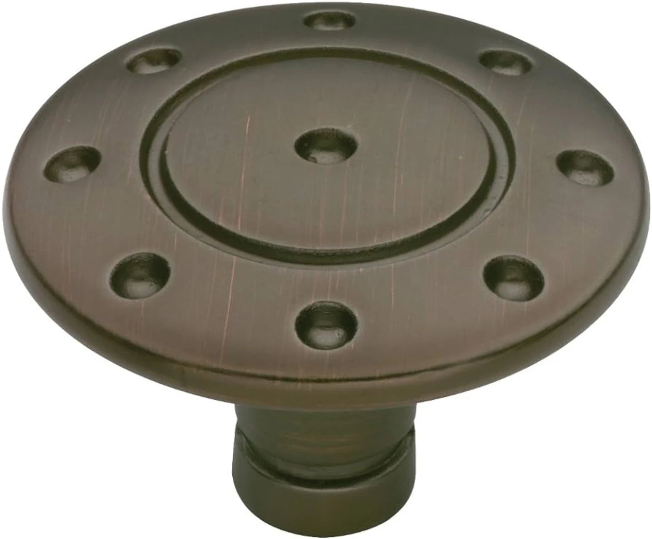 Liberty 1-3/8" Southwestern Ring & Dot Knob Venetian Bronze 1 Liberty 1-3/8" Southwestern Ring & Dot Knob Venetian Bronze