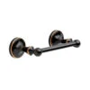 Liberty Portman Pivoting Toilet Paper Holder Bronze With Copper Highlights