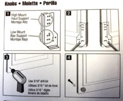 Liberty Alignright Cabinet Hardware Template - AN0191C-G-Q1 10 Liberty Alignright Cabinet Hardware Template - AN0191C-G-Q1 -D'Lawless Hardware Shop alignright template instructions 1 75663.1661360219