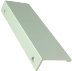 4-3/4" Tab Finger Pull With Ridge Aluminum