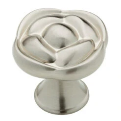Liberty 1-1/4" Alysse Rose Knob Satin Nickel