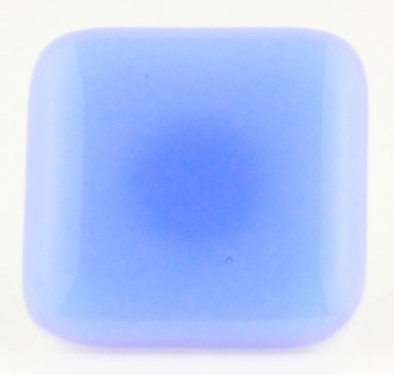 1-1/2" Handcrafted Glass Knob Light Blue With Antique Brass 4 1-1/2" Handcrafted Glass Knob Light Blue With Antique Brass - Image 4