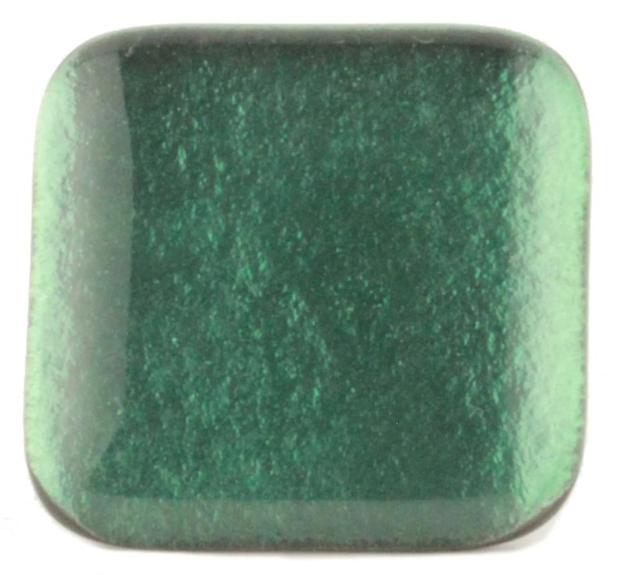 (11-PACK) 1-1/2" Handcrafted Glass Knob Mirrored Sea Green Chrome 2 (11-PACK) 1-1/2" Handcrafted Glass Knob Mirrored Sea Green Chrome - Image 2