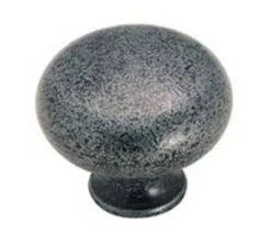Amerock 1- 5/16" Heavy Round Knob Wrought Iron