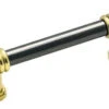 Amerock 3" Two Tone Pull Black Nickel And Solid Brass