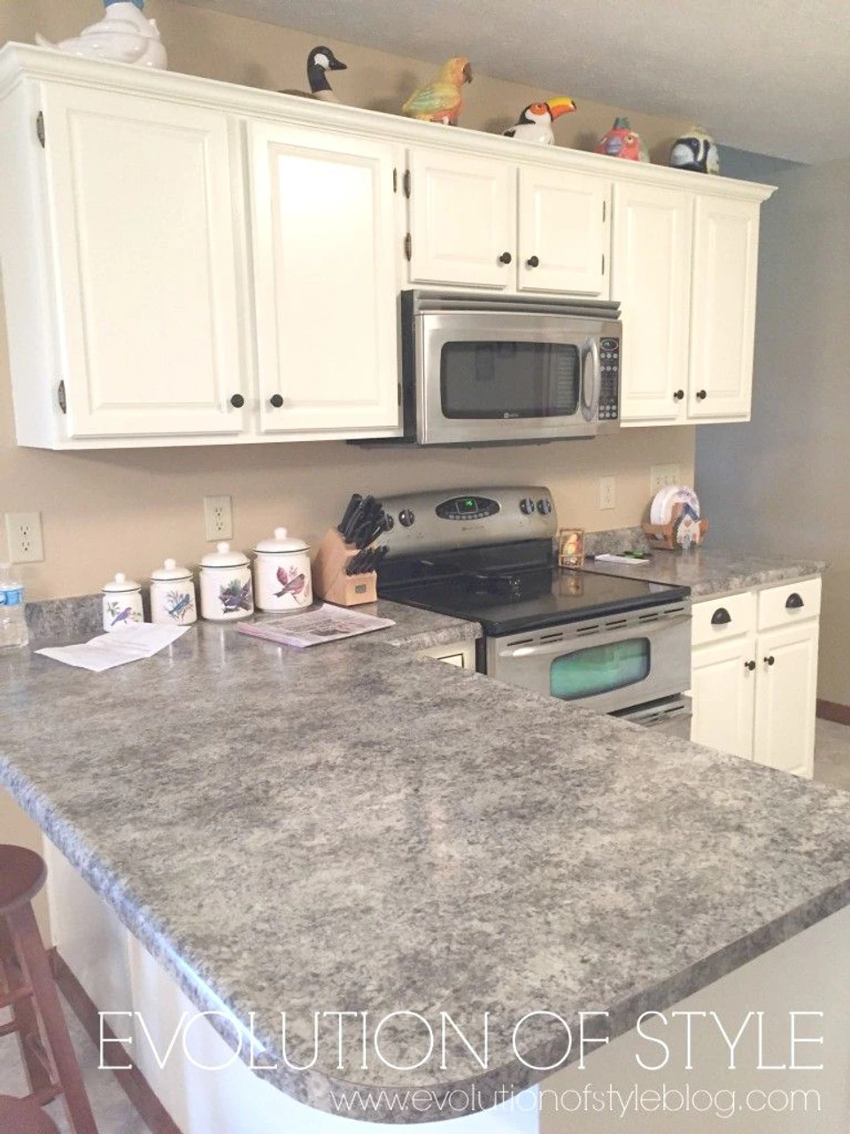 Amerock 1-1/4" Rope Twist Knob Flat Black 4 Amerock 1-1/4" Rope Twist Knob Flat Black - Image 4