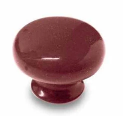 Amerock 1-1/8" Charming Heavy Painted Knob Cranberry