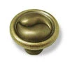 Amerock 1-1/4" Inspirations Ying-Yang Knob Weathered Brass