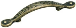 Amerock 3" Leaf Pull Weathered Brass