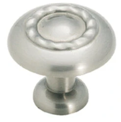 Amerock 1-1/4" Rope Twist Knob Satin Nickel