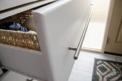 Amerock 30-1/4" Bar Pull Sterling Nickel -D'Lawless Hardware Shop amerock sterling nickel bar pull 33 3 8 long 768mm centers 6 69529.1658764285