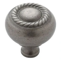 Amerock 1-1/4" Heavy Knob Weathered Nickel