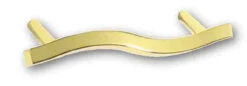 Liberty 5" Fusilli Angular Pull Polished Brass