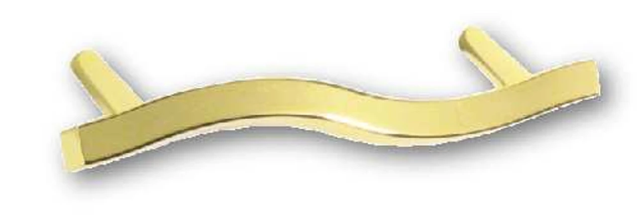 Liberty 3-3/4" Fusilli Angular Pull Polished Brass 1 Liberty 3-3/4" Fusilli Angular Pull Polished Brass