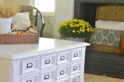 Antique Copper (Bronze) Cabinet Label Holder W/ Finger Pull - 2 1/2" (1300) -D'Lawless Hardware Shop antique copper bronze cabinet label holder w finger pull 2 1 2 1300 7 87420.1660583050