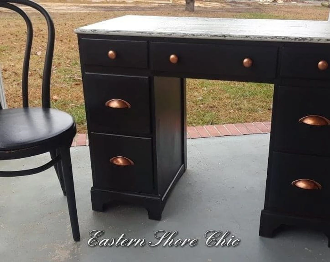 2-1/2" Country Store Cup Pull Antique Copper 6 2-1/2" Country Store Cup Pull Antique Copper - Image 6