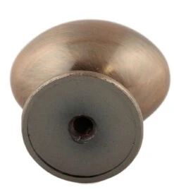 Liberty 1-1/4" Football Knob Brushed Red Satin Antique Copper 9 Liberty 1-1/4" Football Knob Brushed Red Satin Antique Copper -D'Lawless Hardware Shop antique copper football knobs 1 13301.1642622147