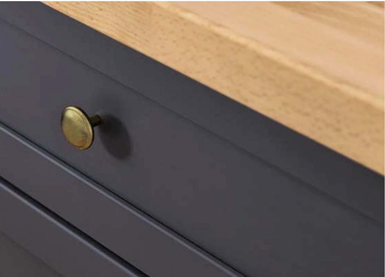 Liberty 1-1/4" Domed Top Round Knob Antique English 2 Liberty 1-1/4" Domed Top Round Knob Antique English - Image 2