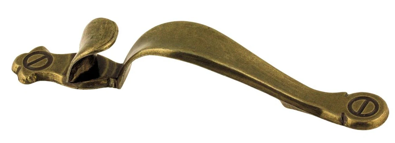 (25 Pack) 3" Vintage Vertical Pull With Thumb Rest Antique English 2 (25 Pack) 3" Vintage Vertical Pull With Thumb Rest Antique English - Image 2