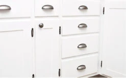 2-1/2" Or 3" Dual Mount Cup Pull Antique Iron 23 2-1/2" Or 3" Dual Mount Cup Pull Antique Iron -D'Lawless Hardware Shop antique iron cup pull 64mm 3 7 72491.1646423348