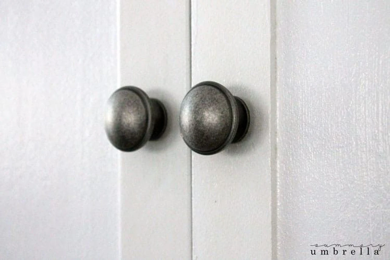 2-1/2" Or 3" Dual Mount Cup Pull Antique Iron 16 2-1/2" Or 3" Dual Mount Cup Pull Antique Iron - Image 16