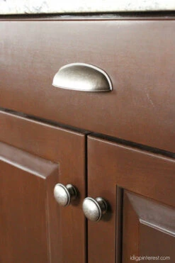 Liberty 1-7/16" Round Knob Antique Iron -D'Lawless Hardware Shop antique iron knob 1 7 16 l pn0836 ai c 11 79195.1644872381