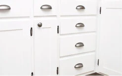 Liberty 1-7/16" Round Knob Antique Iron -D'Lawless Hardware Shop antique iron knob 1 7 16 l pn0836 ai c 5 62803.1644872381