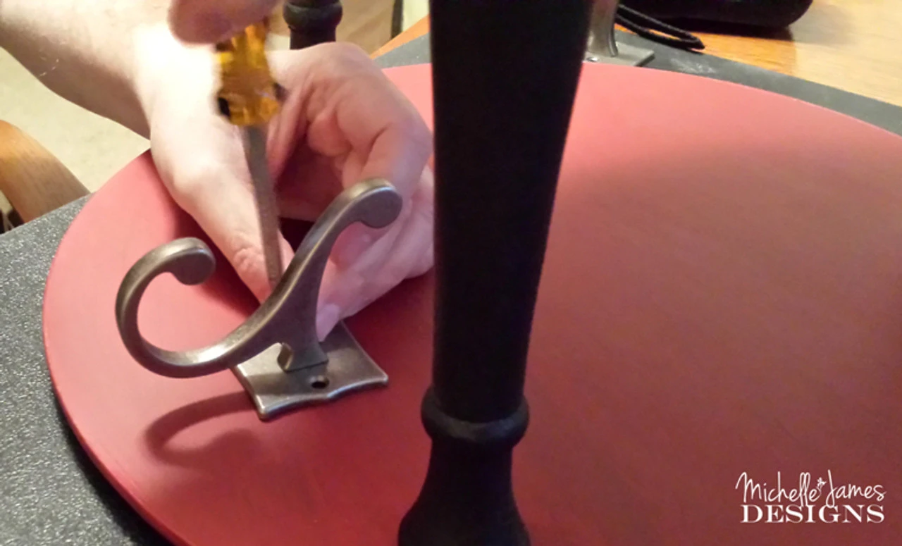 Liberty Antique Iron Two Prong Scroll Hook LQ-111443 4 Liberty Antique Iron Two Prong Scroll Hook LQ-111443 - Image 4