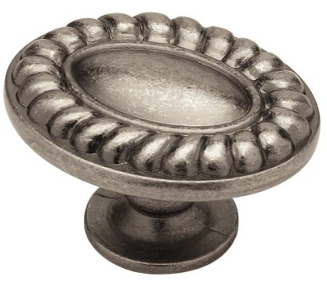 Liberty 1-3/8" Coastal Rope Knob Antique Pewter 1 Liberty 1-3/8" Coastal Rope Knob Antique Pewter