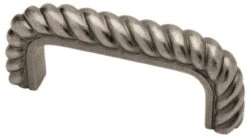 Liberty 3" Coastal Rope Pull Antique Pewter