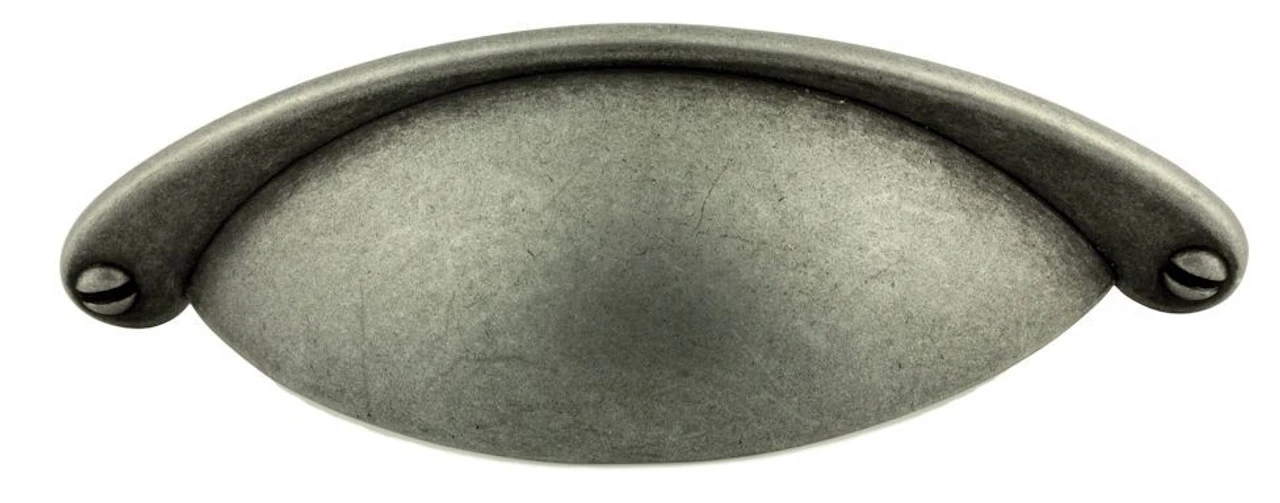 2-1/2" Country Store Cup Pull Antique Pewter 1 2-1/2" Country Store Cup Pull Antique Pewter