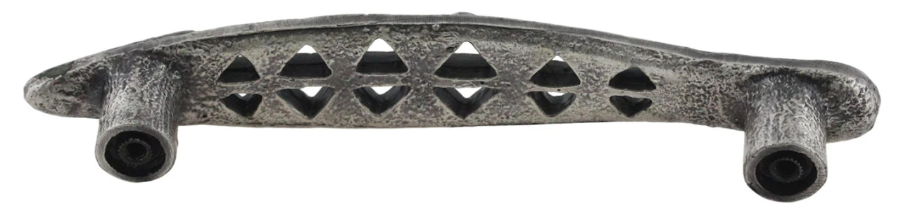 3-3/4" Fish Pull Solid Pewter 2 3-3/4" Fish Pull Solid Pewter - Image 2