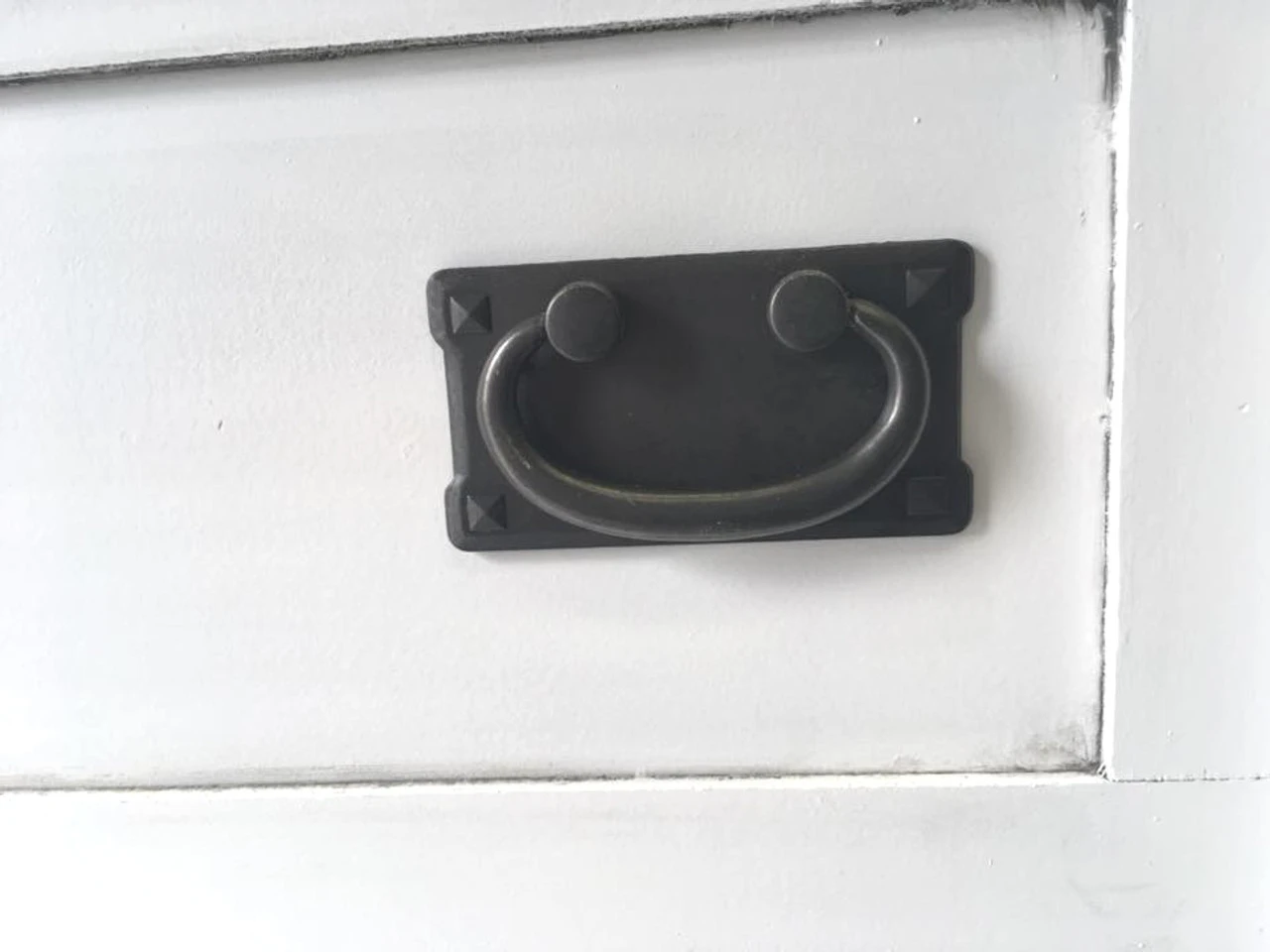 Liberty 2-1/2" Mission Style Vertical Bail Pull Antique Pewter 7 Liberty 2-1/2" Mission Style Vertical Bail Pull Antique Pewter - Image 7