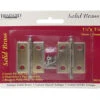 Liberty Antique Solid Brass Butt Hinge Pair Loose Pin Ball Tip 1-1/2" X 1-1/4" L-9053
