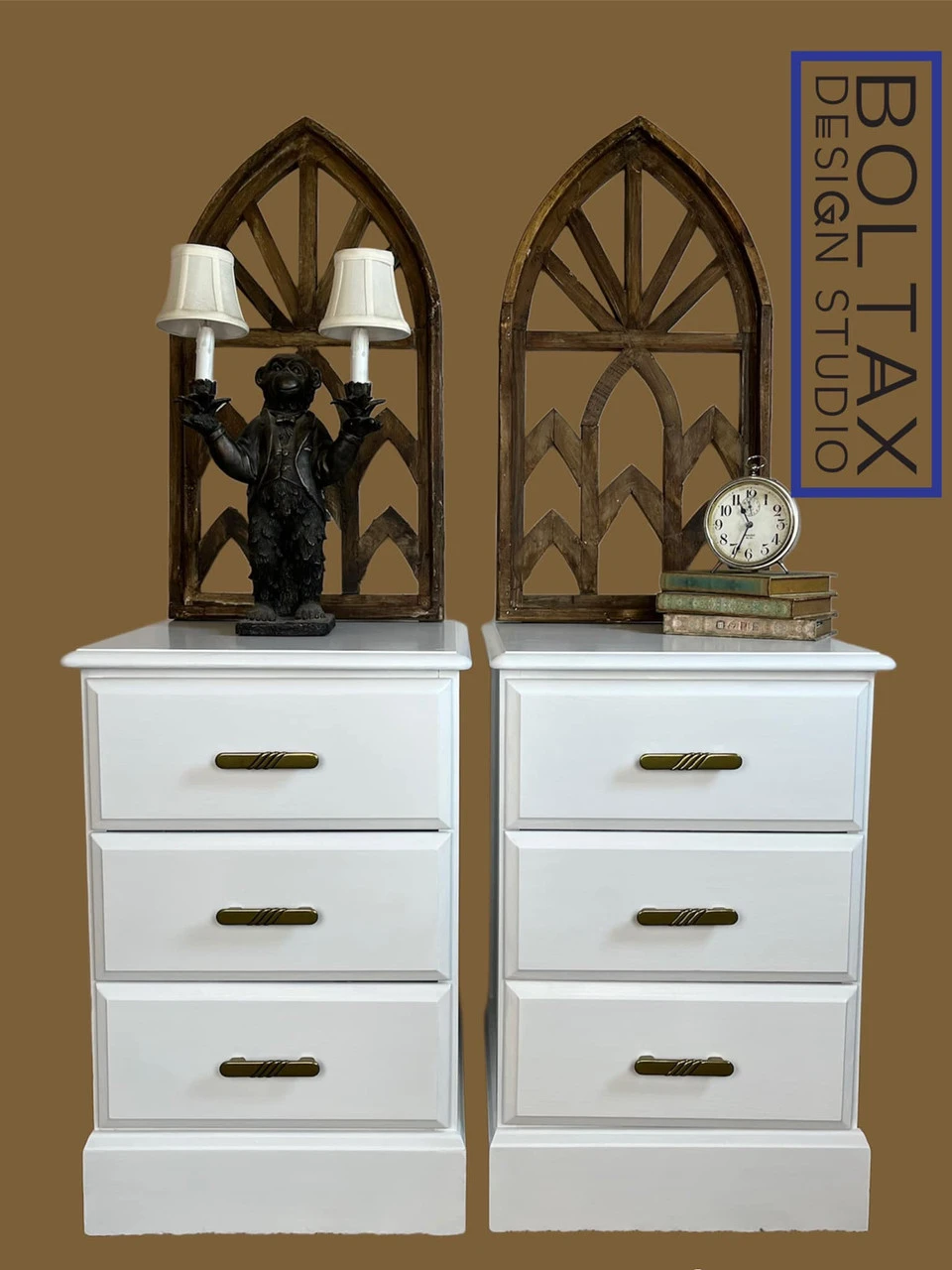 Amerock 3" Or 3-3/4" Dual Mount Regency Brass Pull Design Details Antique English 2 Amerock 3" Or 3-3/4" Dual Mount Regency Brass Pull Design Details Antique English - Image 2